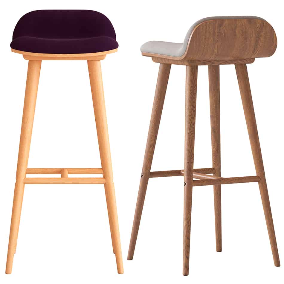 12 Common Types Of Bar Stools With, Images Of Bar Stools With Backs