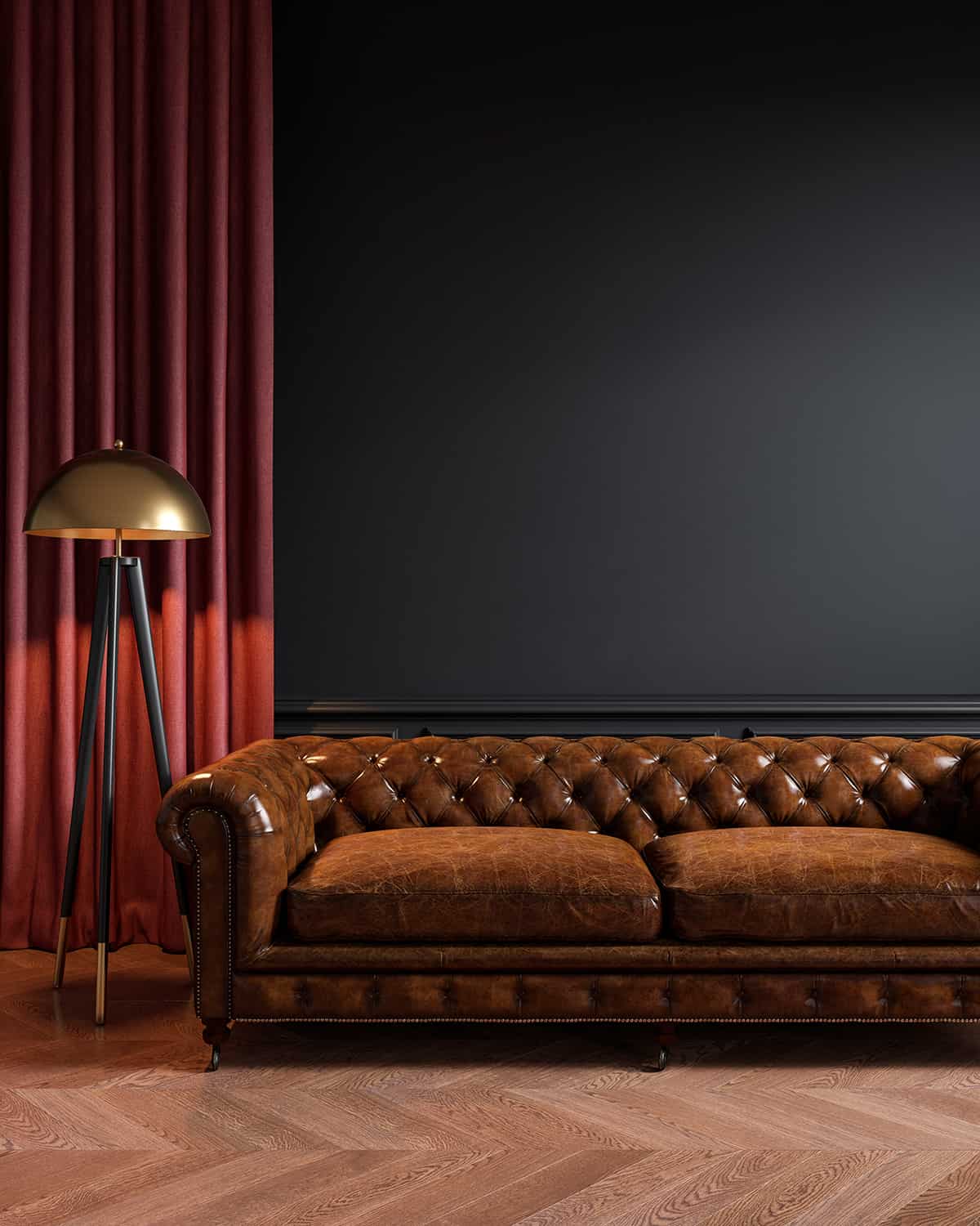 What Color Curtains Go With Brown Sofa, What Color Curtains With Dark Brown Couch