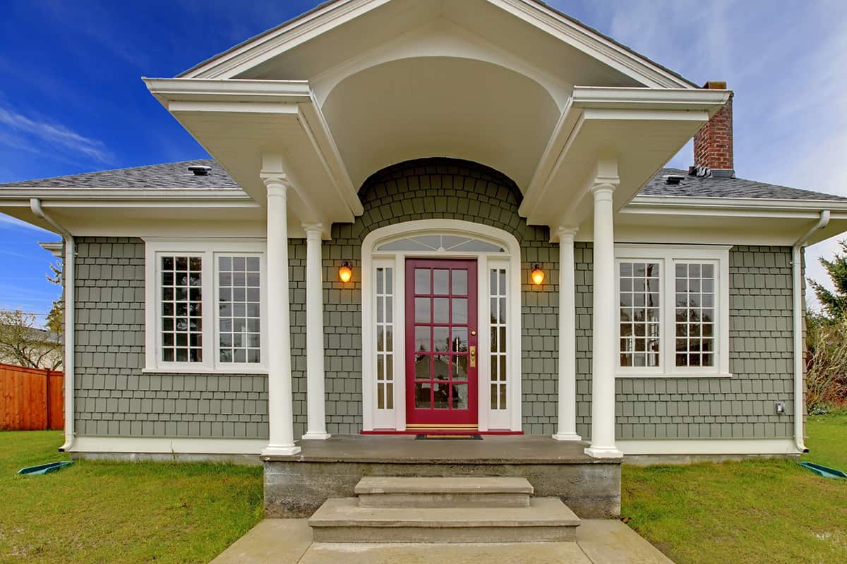 For Pop of Color Choose a Red Front Door