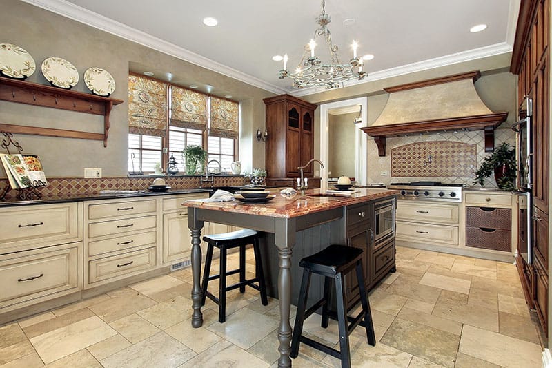 Fully Functional Kitchen Island With Sink Drainage And Ample Counter Space