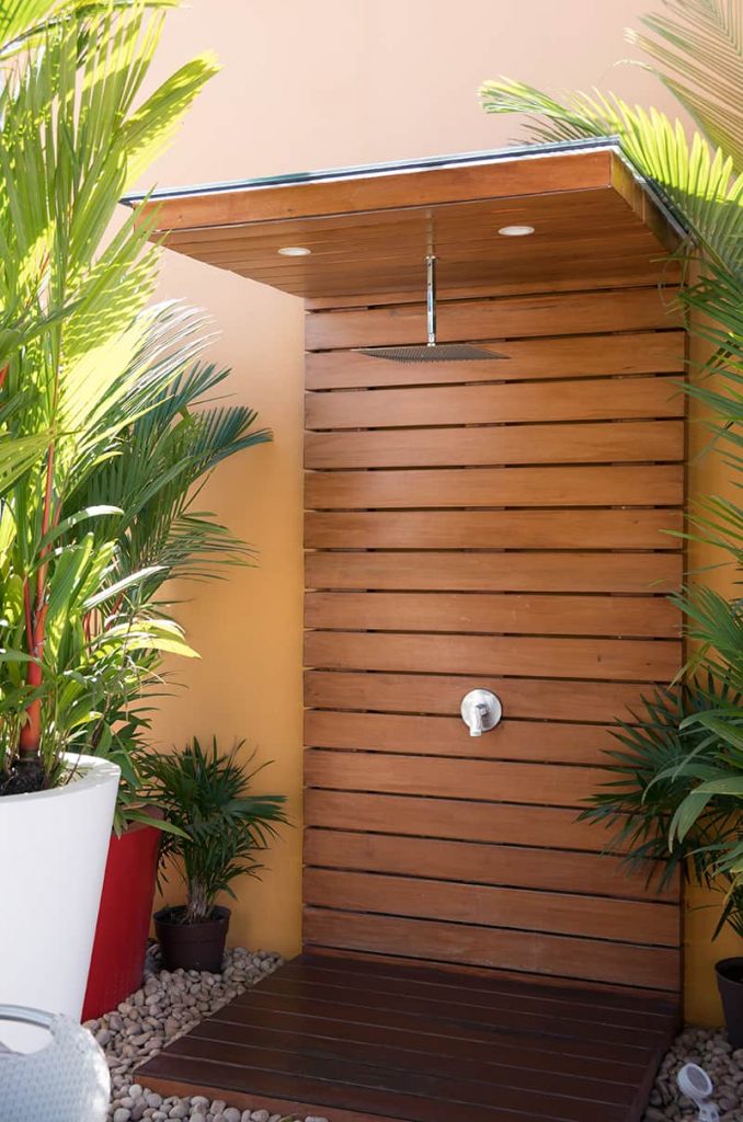 9 Outdoor Shower Floor Ideas For The, Outdoor Shower Floor