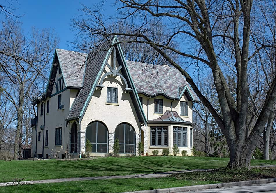 Gothic Revival stijl huis