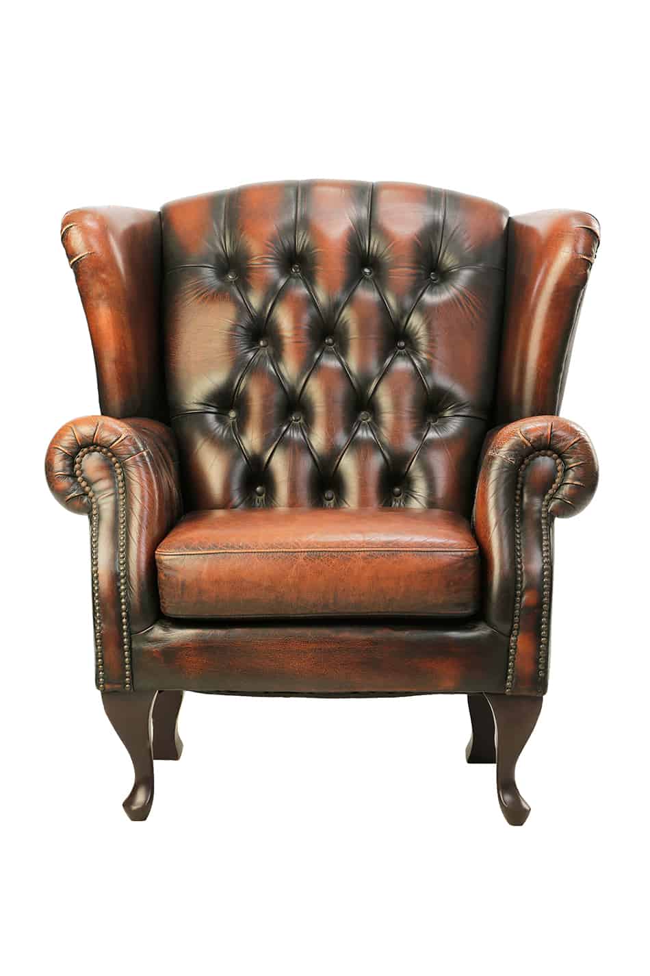 Chesterfield Queen Anne armchair