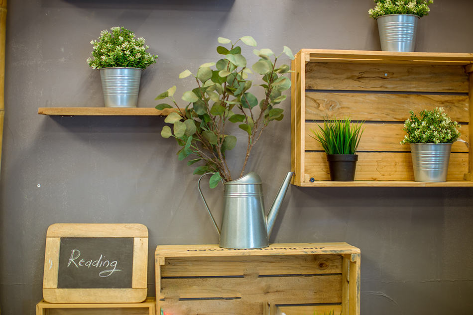 Enjoy the greenery indoors