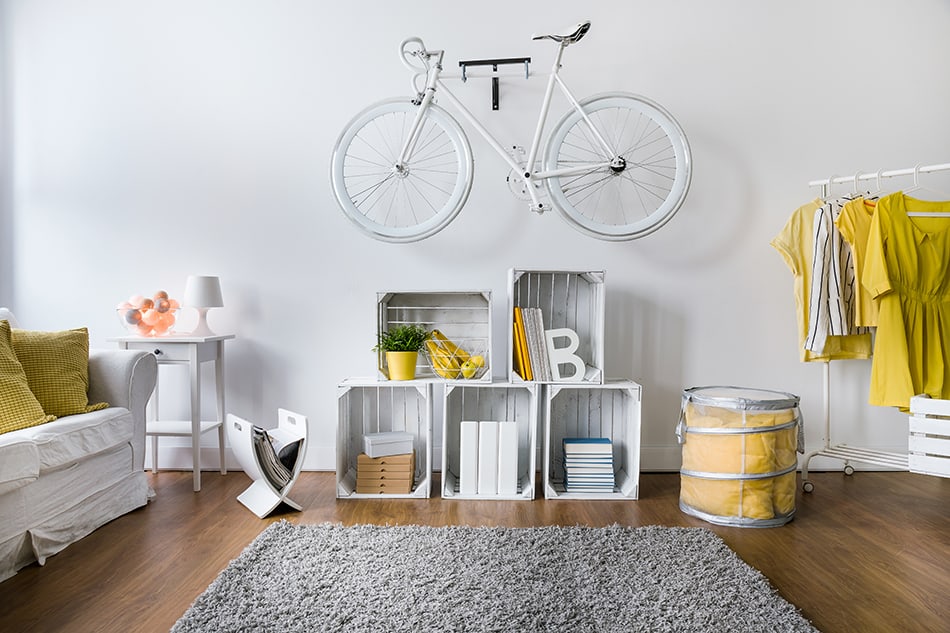 Mount your bike on the wall