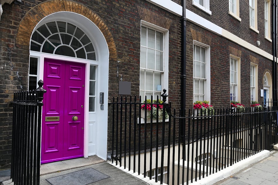 Purple Door for A Mark of Royalty