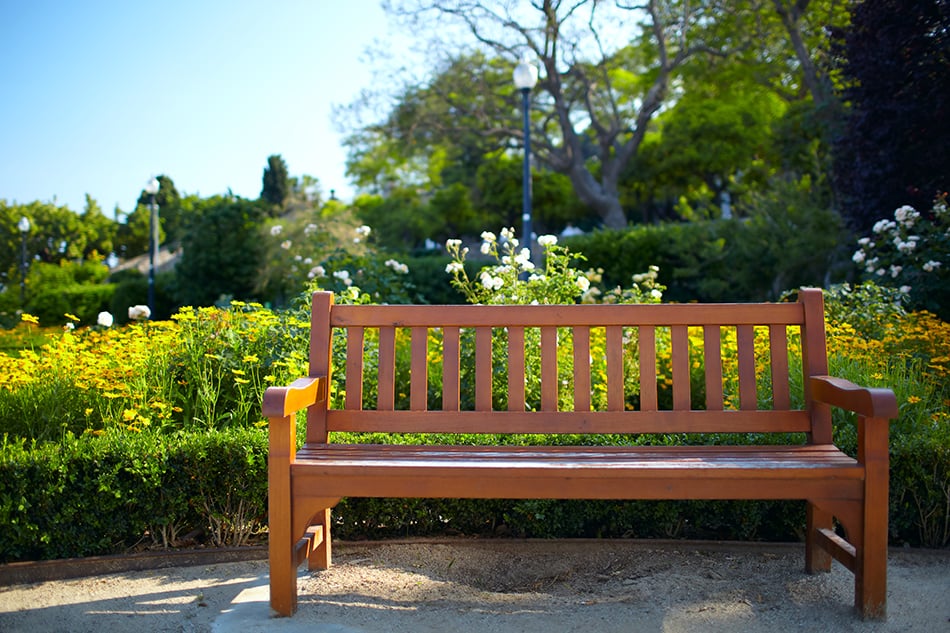 Garden bench