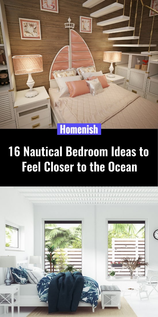 16 Nautical Bedroom Ideas to Feel Closer to the Ocean