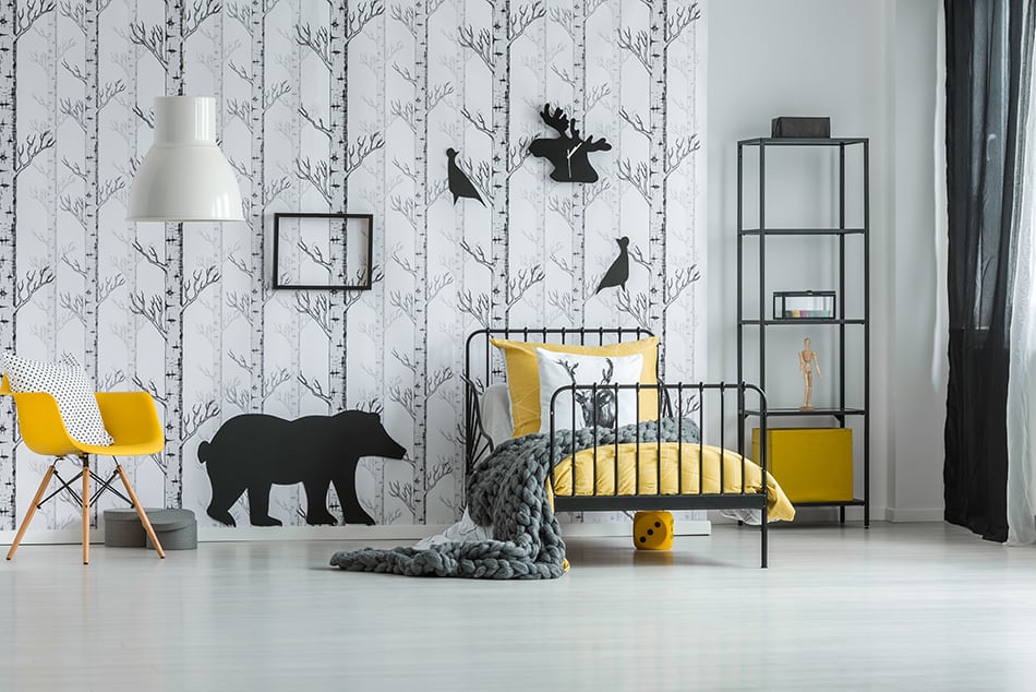 Add a Few Metal Touches for Glamor