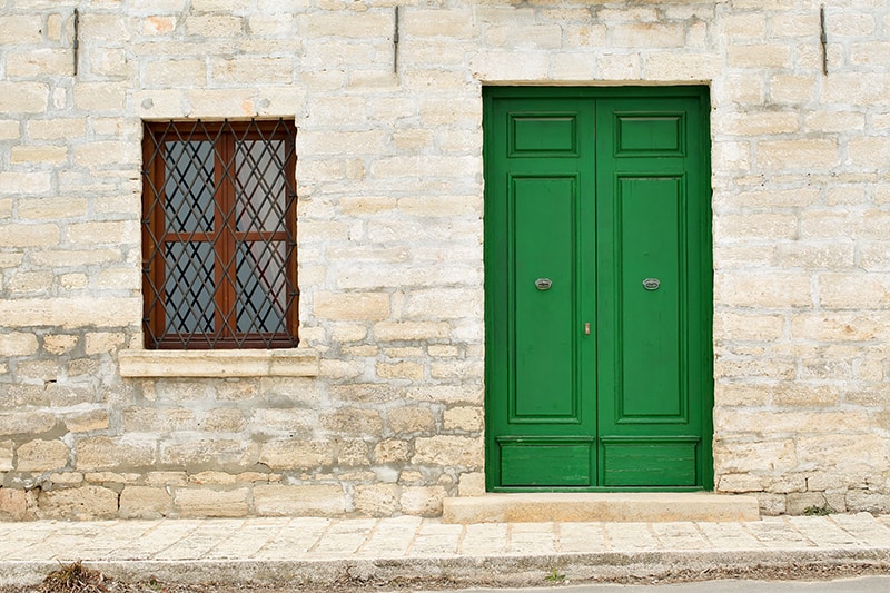 Green Front Door Ideas
