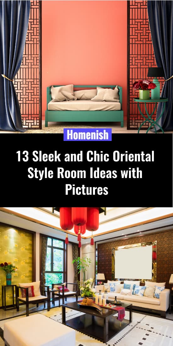 13 Sleek and Chic Oriental Style Room Ideas with Pictures