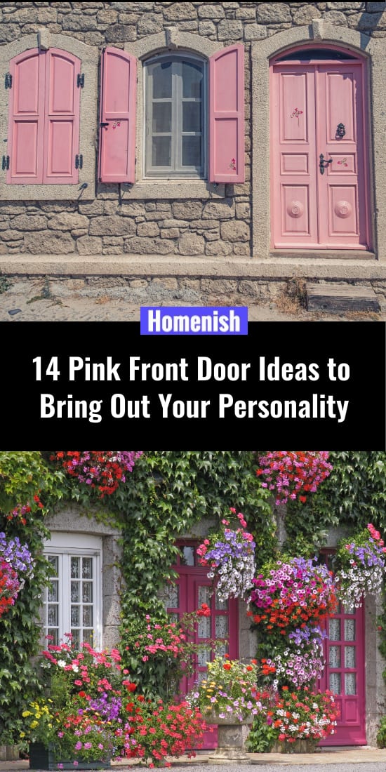 14 Pink Front Door Ideas to Bring Out Your Personality