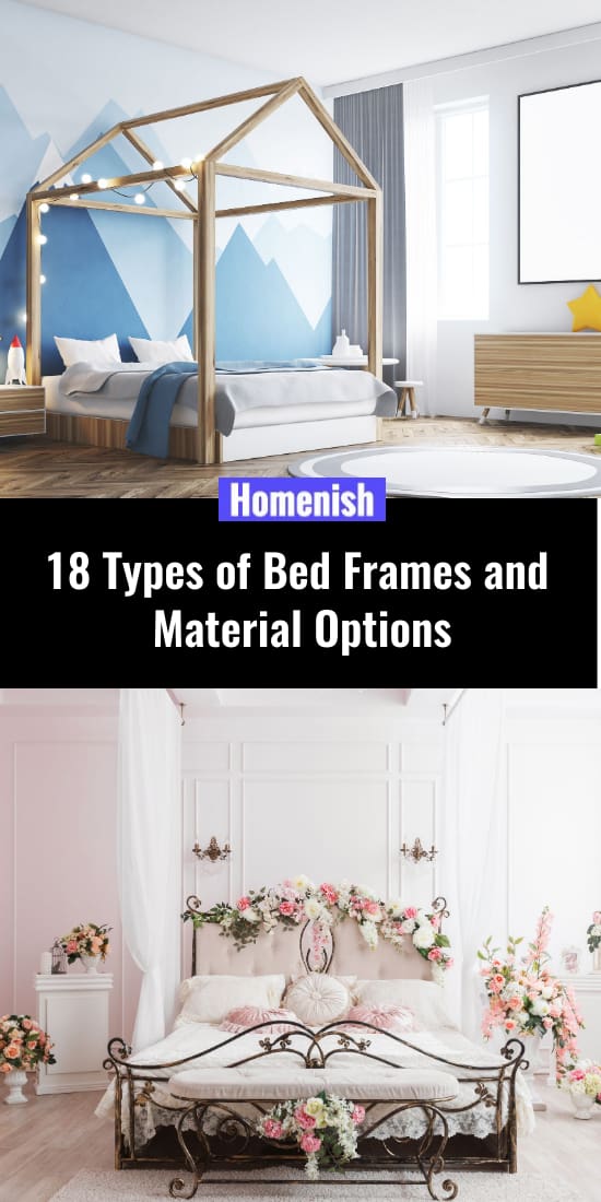 18 Types of Bed Frames and Material Options