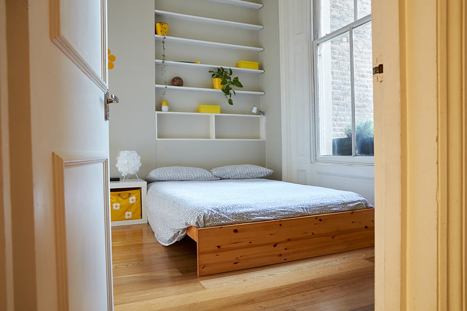 Above Bed Shelving 