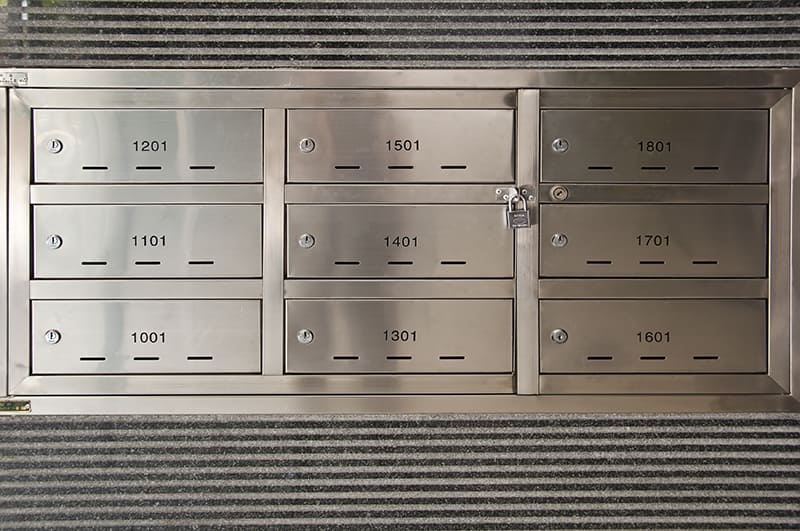 Apartment Mailboxes