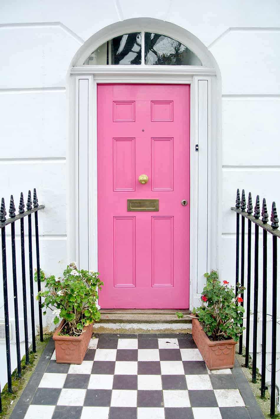 Blush Pink on White