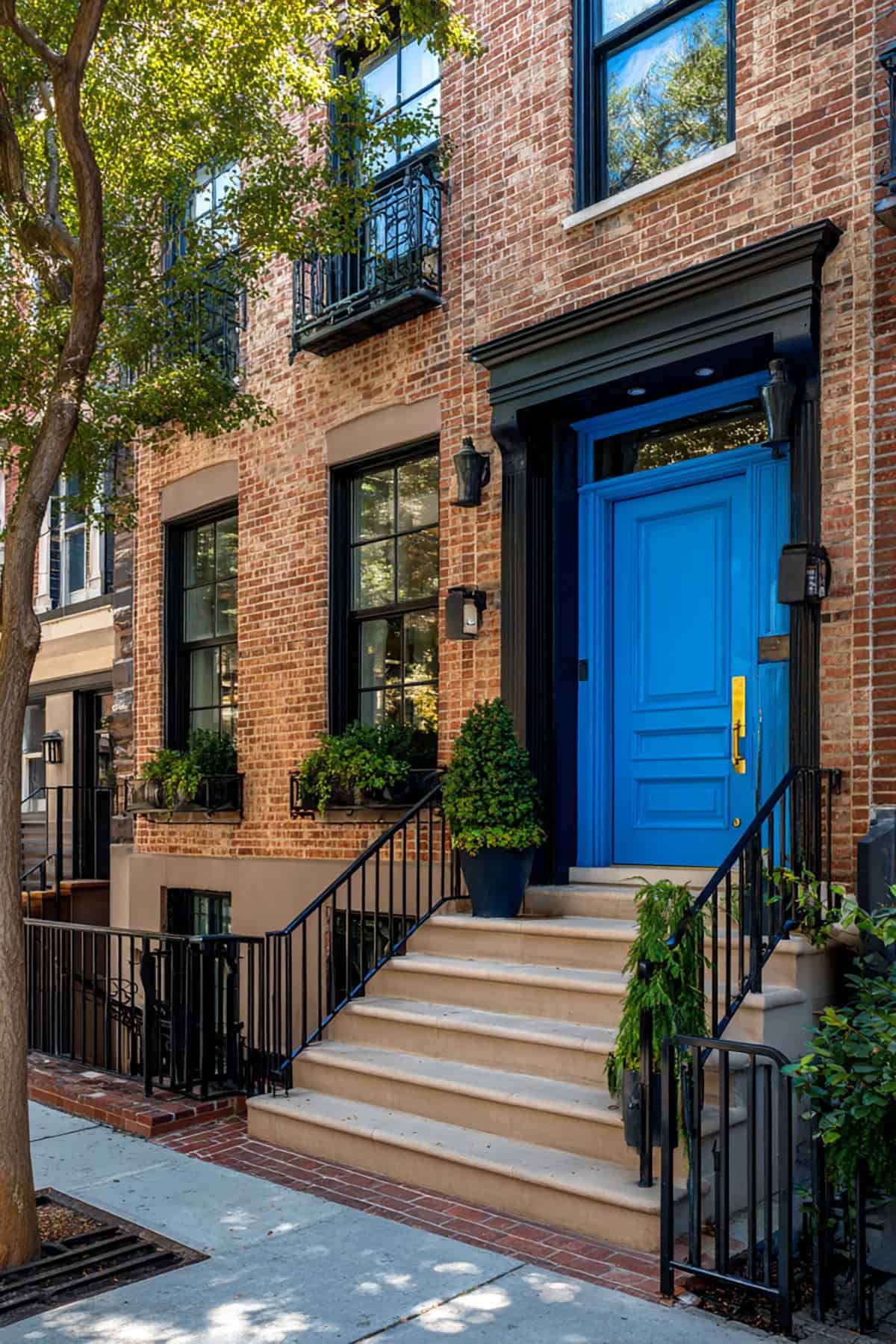 Brilliant Blue for Townhouses