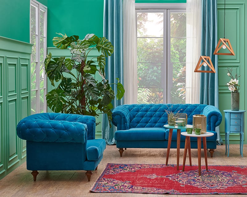 Create a Teal Focal Point