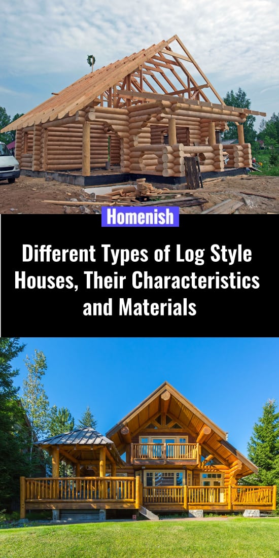 Different Types of Log Style Houses, Their Characteristics and Materials