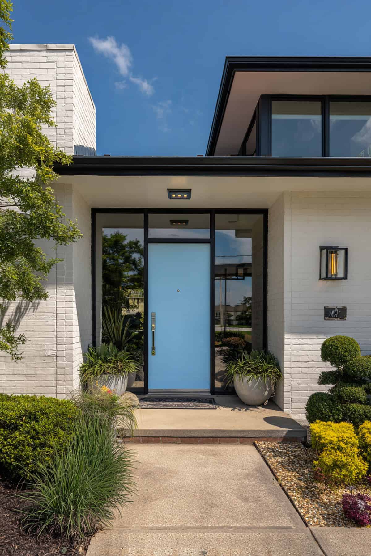 Ice Blue with Black Trim