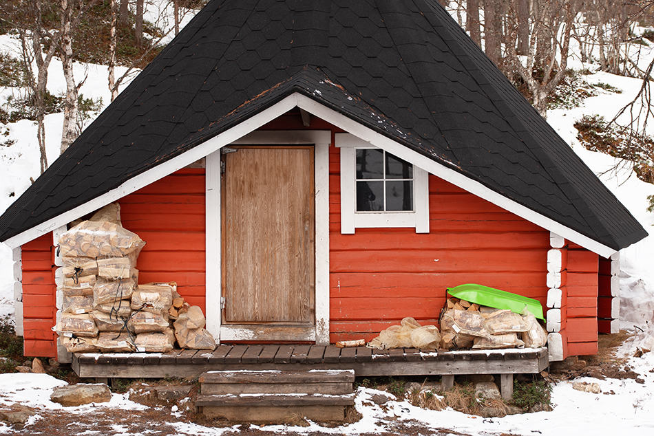 Square Log Cabins