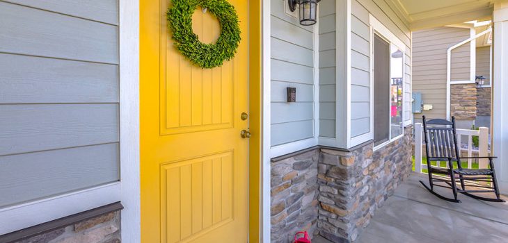 Yellow Front Door Ideas