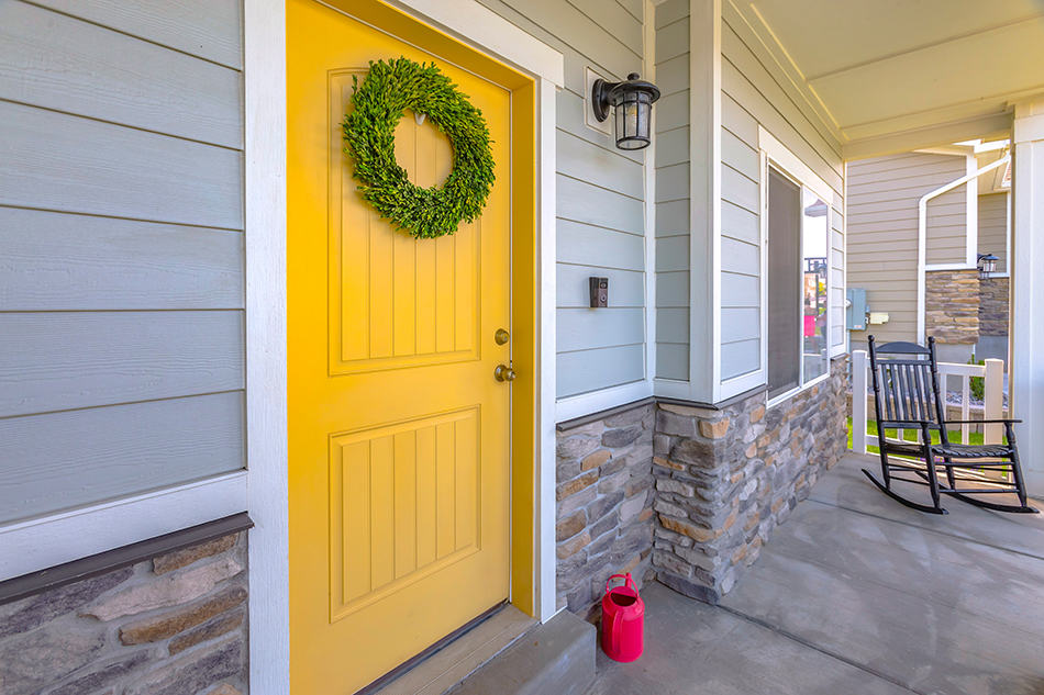 15 Yellow Front Door Ideas for a Cheery Entrance - Homenish
