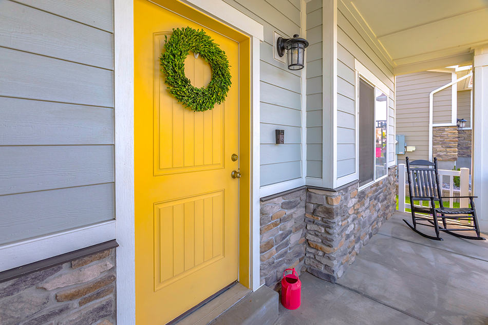 Yellow Front Door Ideas