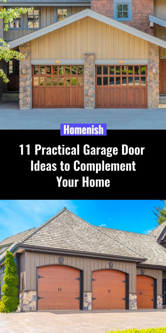 11 Practical Garage Door Ideas to Complement Your Home