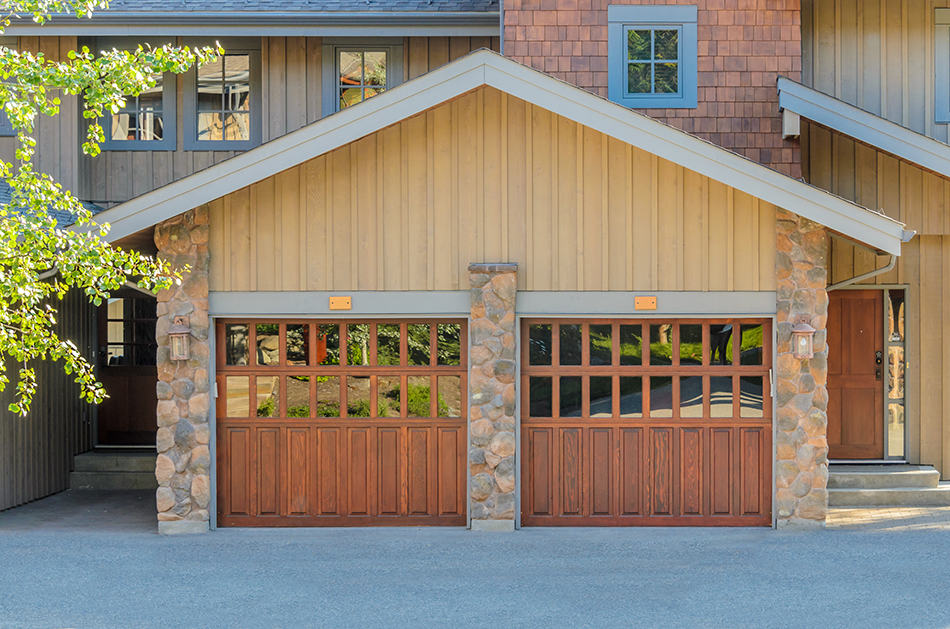 Custom-Designed Garage Door