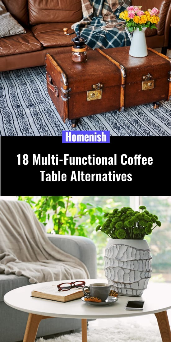 18 Multi-Functional Coffee Table Alternatives