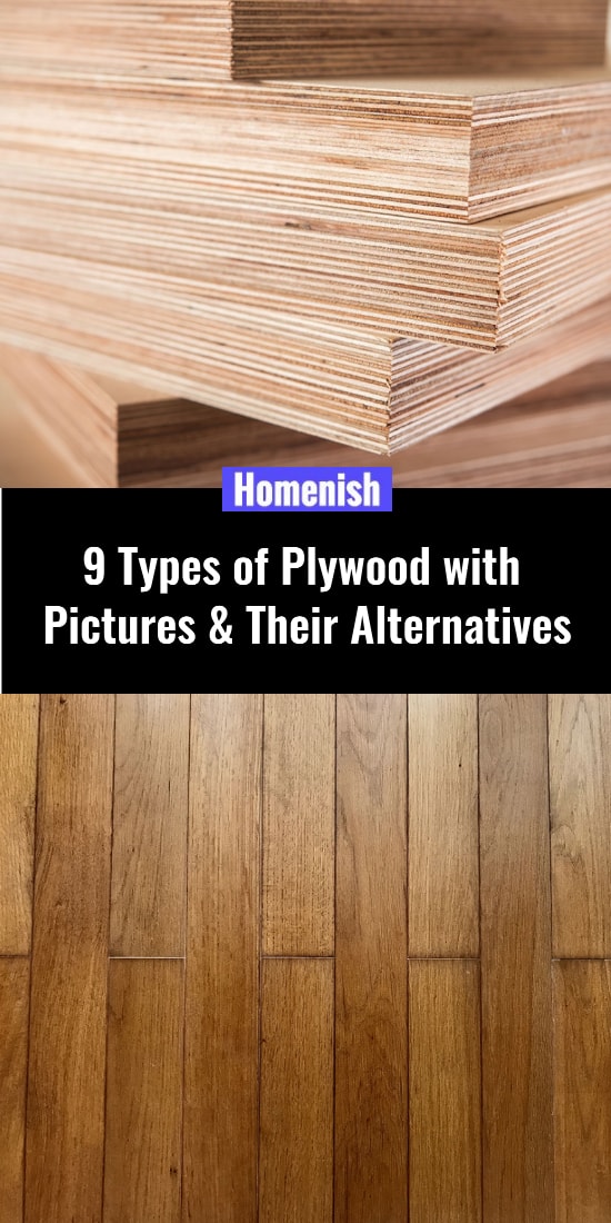 9 Types of Plywood with Pictures & Their Alternatives