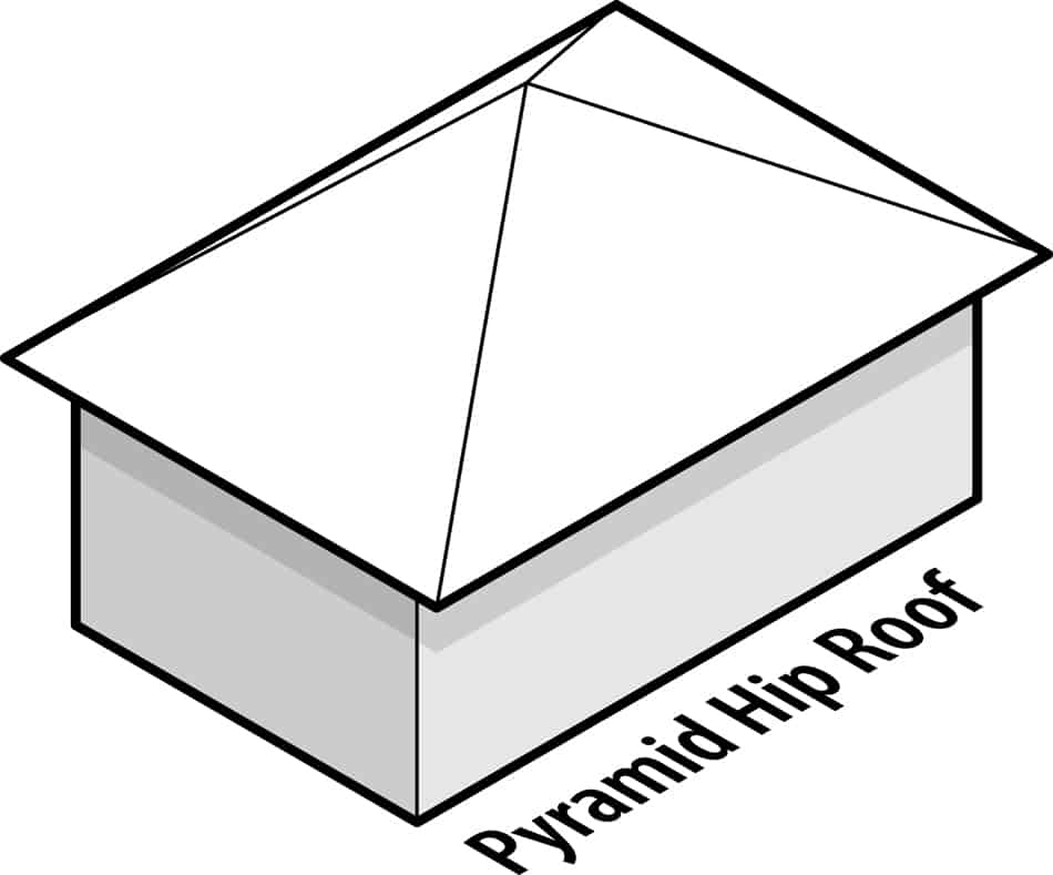 Pyramid Hip Roof