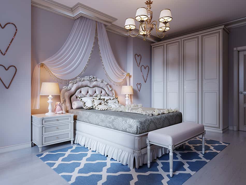 Teenage girl bedroom design