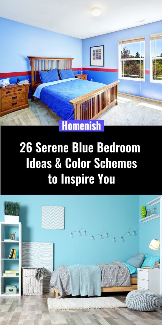 26 Serene Blue Bedroom Ideas & Color Schemes to Inspire You