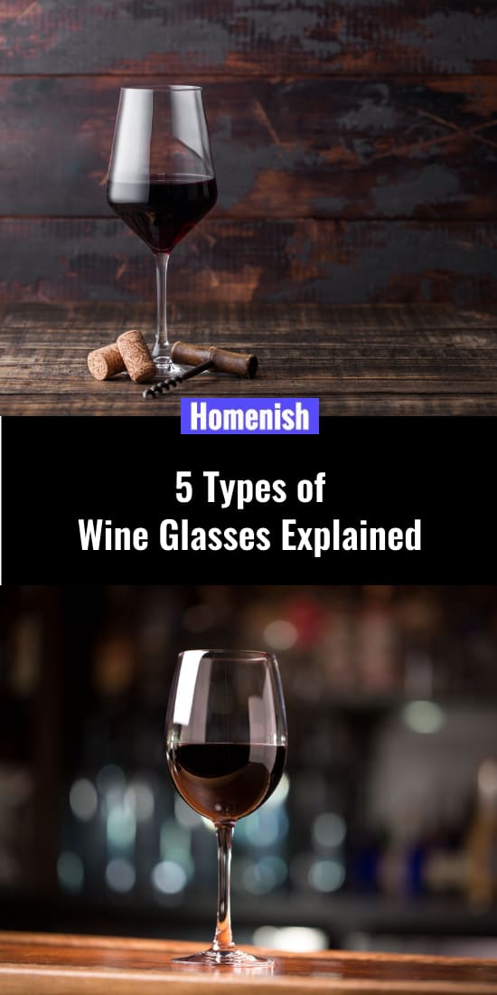 5 Types of Wine Glasses Explained