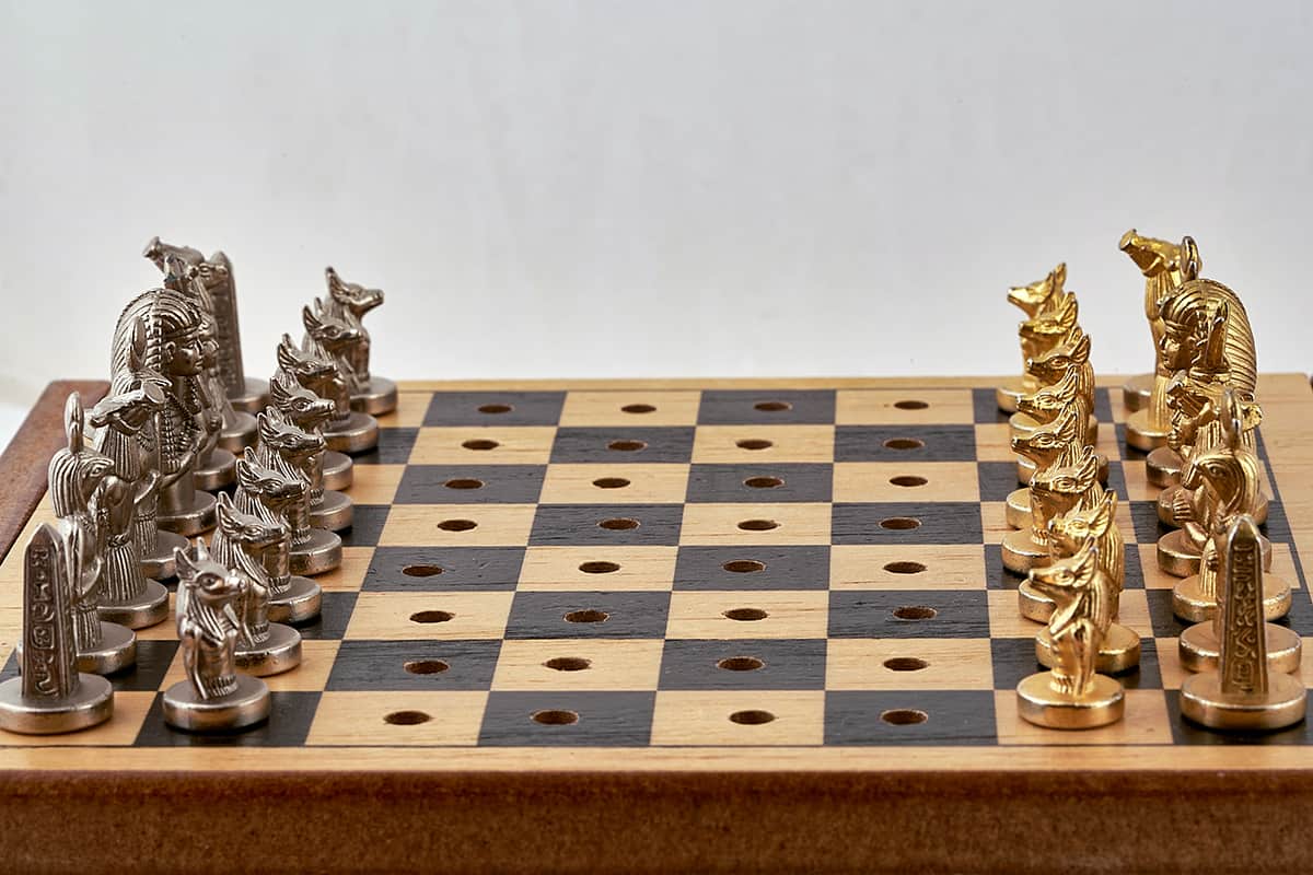 Egyptian chess table