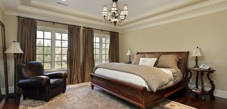 Large Master Bedroom Decorating