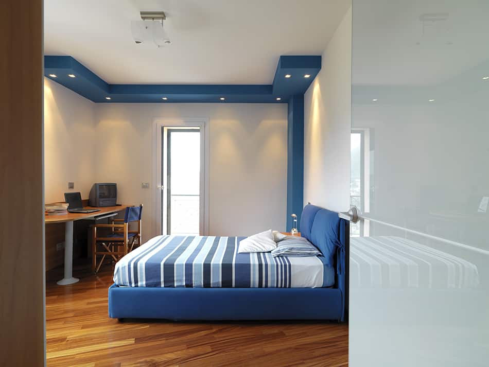 Royal Blue Bedroom