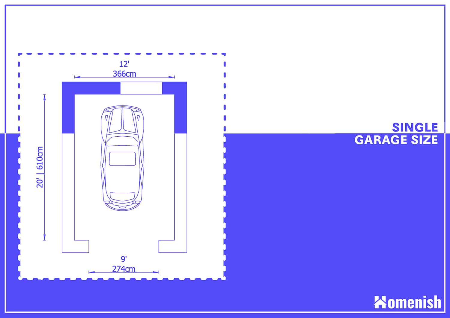 Single Garage Size