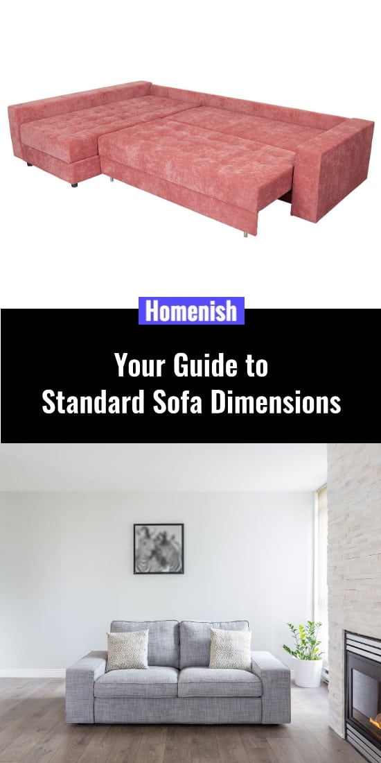 Guide To Standard Sofa Dimensions, How To Choose The Right Sofa Size