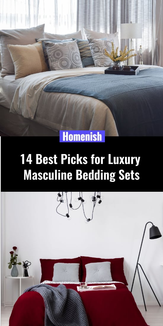 14 Best Picks for Luxury Masculine Bedding Sets