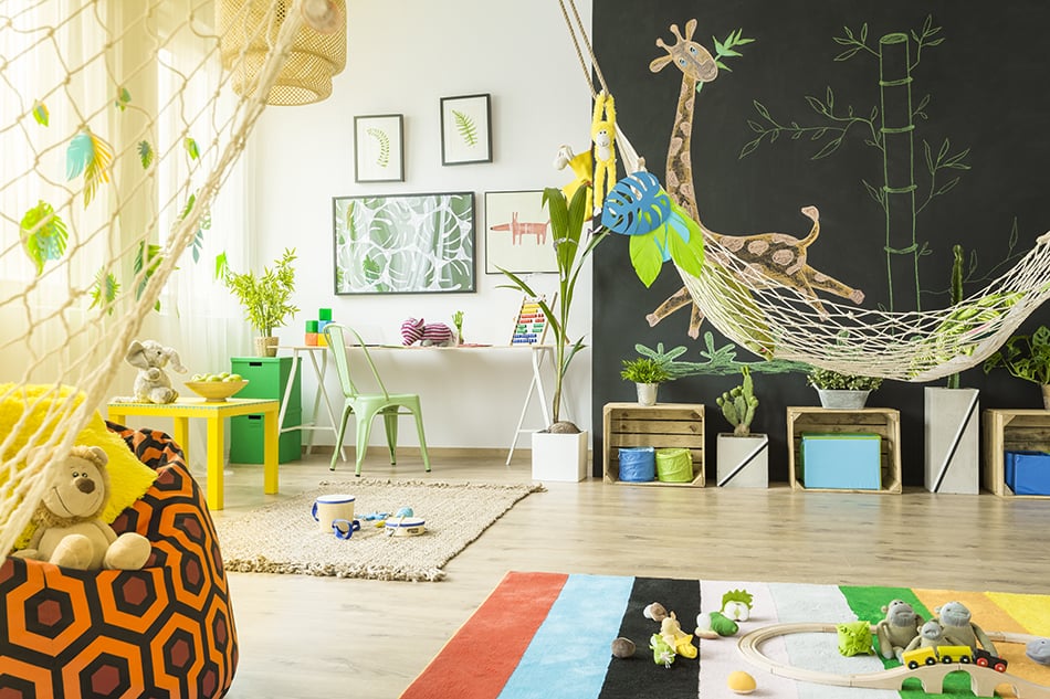 Tropical Baby Boy Nursery