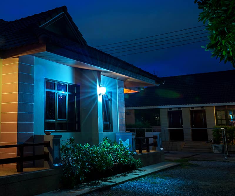 Blue Porch Light Meaning