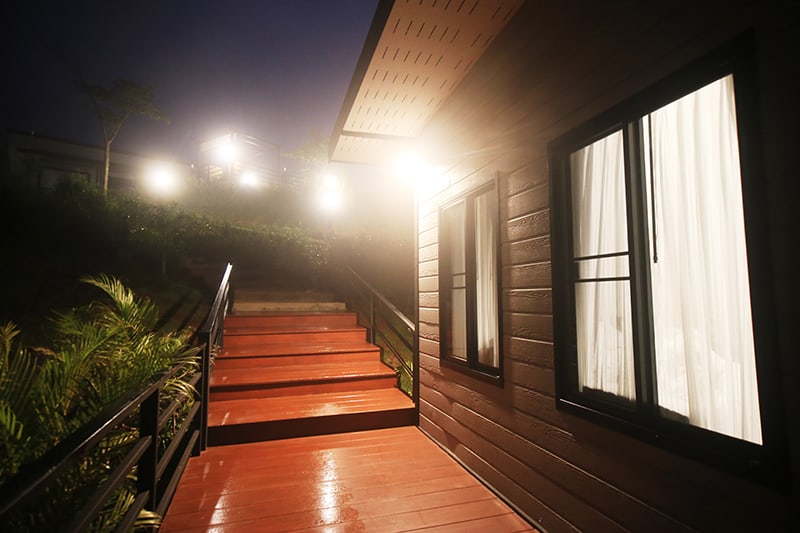 White Porch Light