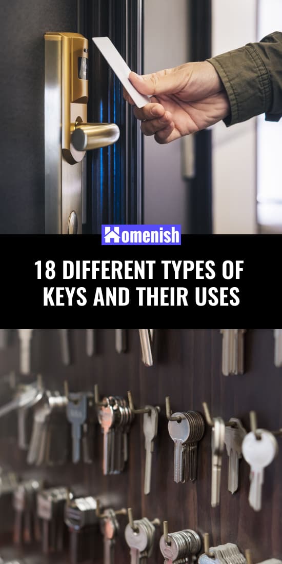 18 Different Types of Keys and Their Uses