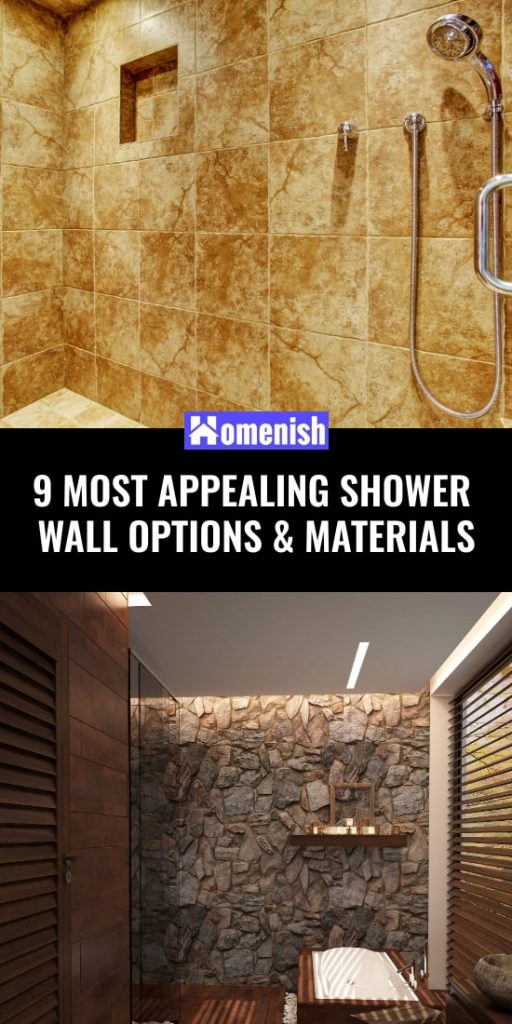 9 Most Appealing Shower Wall Options & Materials Homenish