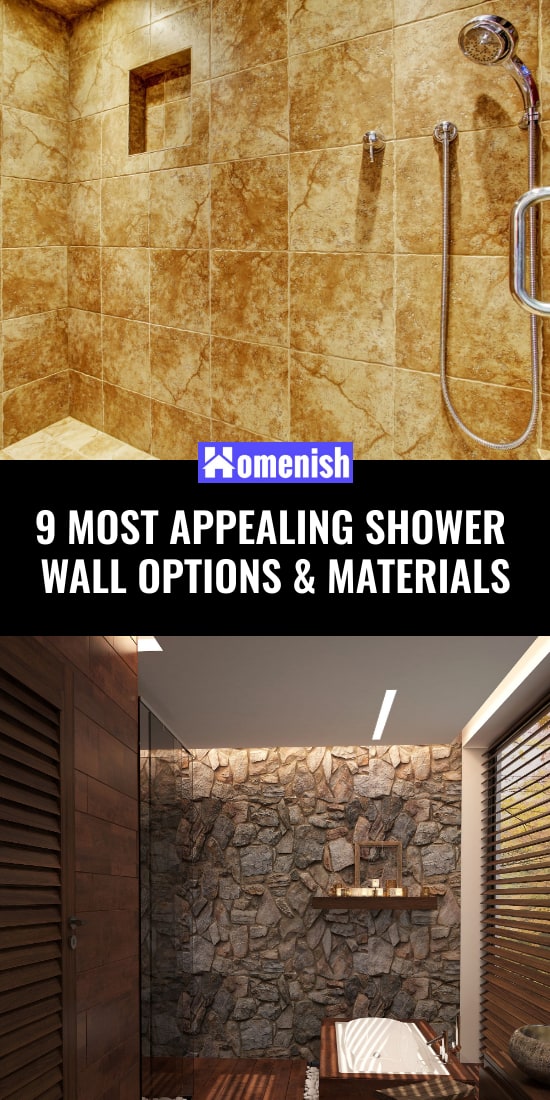 9 Most Appealing Shower Wall Options & Materials