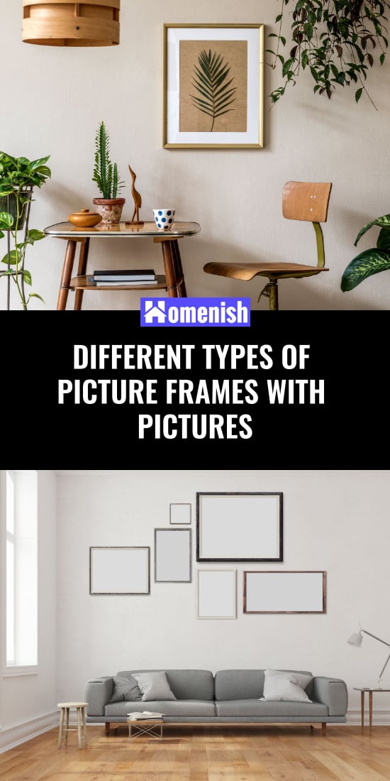 Different Types of Picture Frames with Pictures