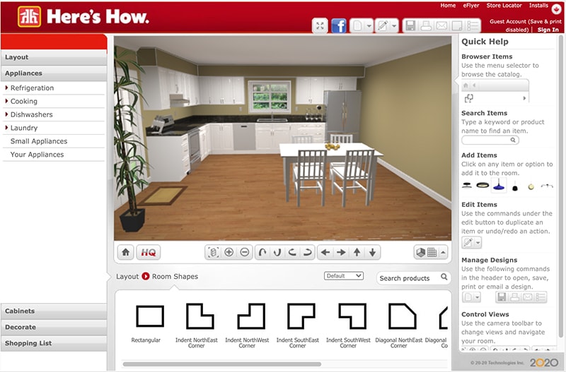 10 Best Free Kitchen Design Software - Homenish